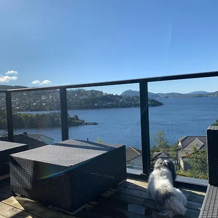 Med 5 Soverom, 4 Bad Og 3 Kjokken, 400 M Fra Lokal Badestrand Villa Bergen